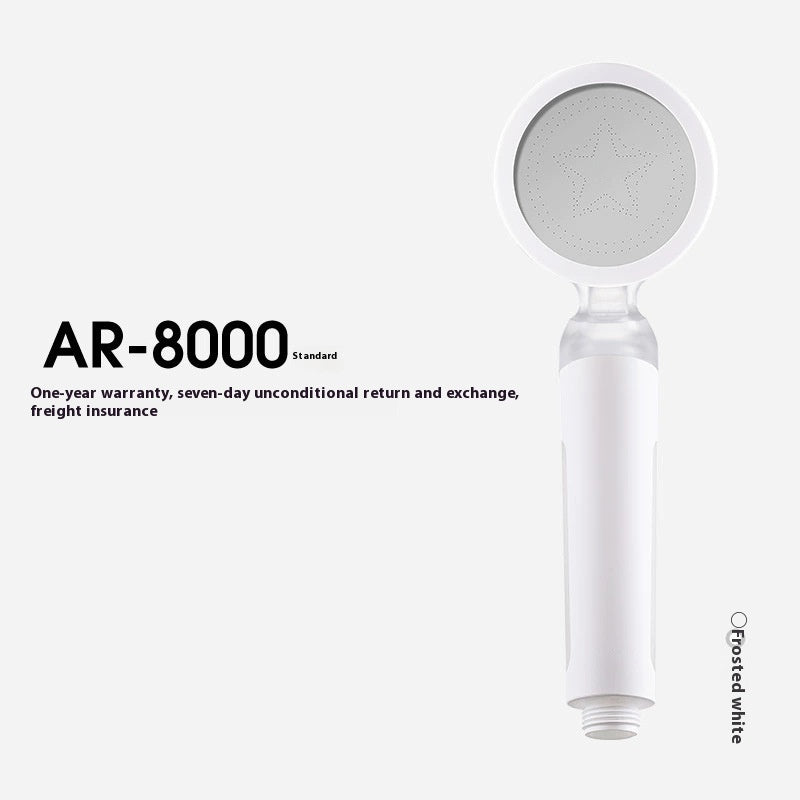 Filtering Shower Head Supercharged Water Purification Handheld Nozzle