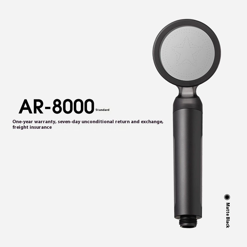 Filtering Shower Head Supercharged Water Purification Handheld Nozzle